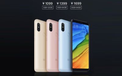 Xiaomi представи днес новия си модел Redmi Note 5 в Китай