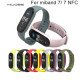 Mi Band 5/6/7/7 NFC MIJOBS силиконова гривна светло зелена