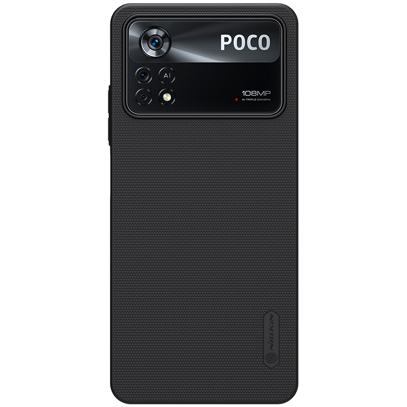 Poco X4 Pro 5G калъф твърд гръб Nillkin черен