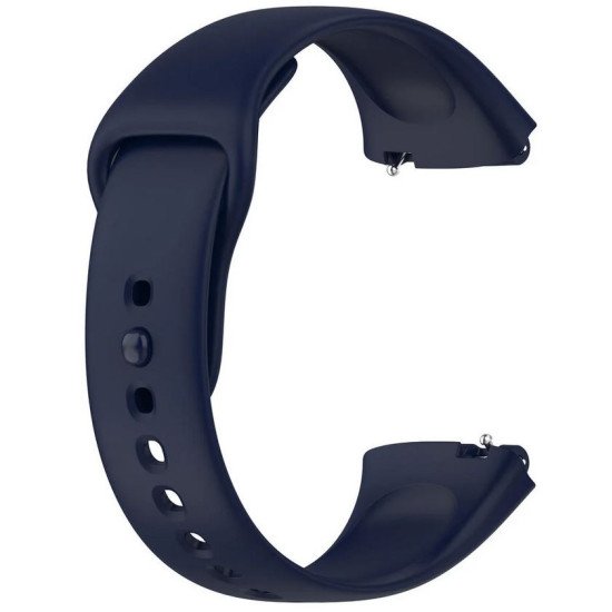 Redmi Watch 3 Active / Lite силиконова каишка тъмно синя