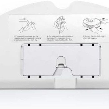 Тавичка за моп за Roborock S7 бяла