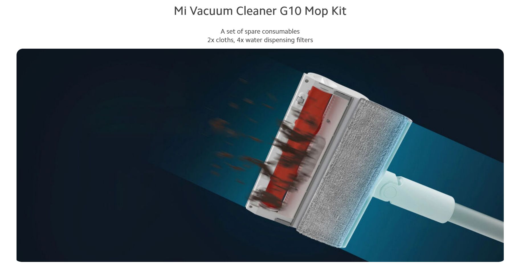 Mi Vacuum Cleaner G10 Mop Kit 3